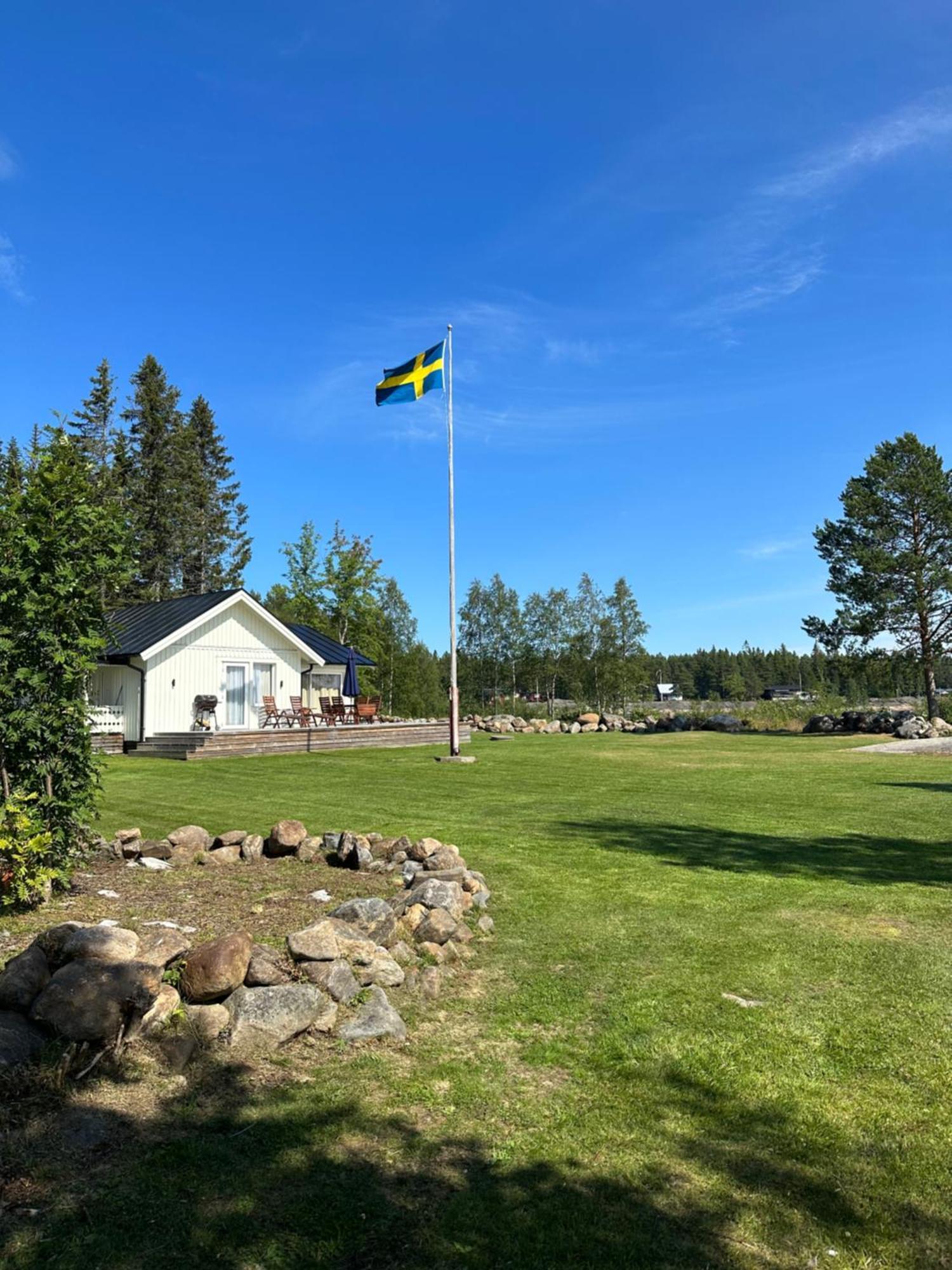 Stuga Med Havsutsikt Robertsfors 外观 照片